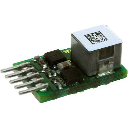 Bel Power Solutions DC to DC Converter, 4.5-13.8V DC to 0.59-5.1V DC, 31VA, 0 Hz, Through Hole YEV09T06-0G